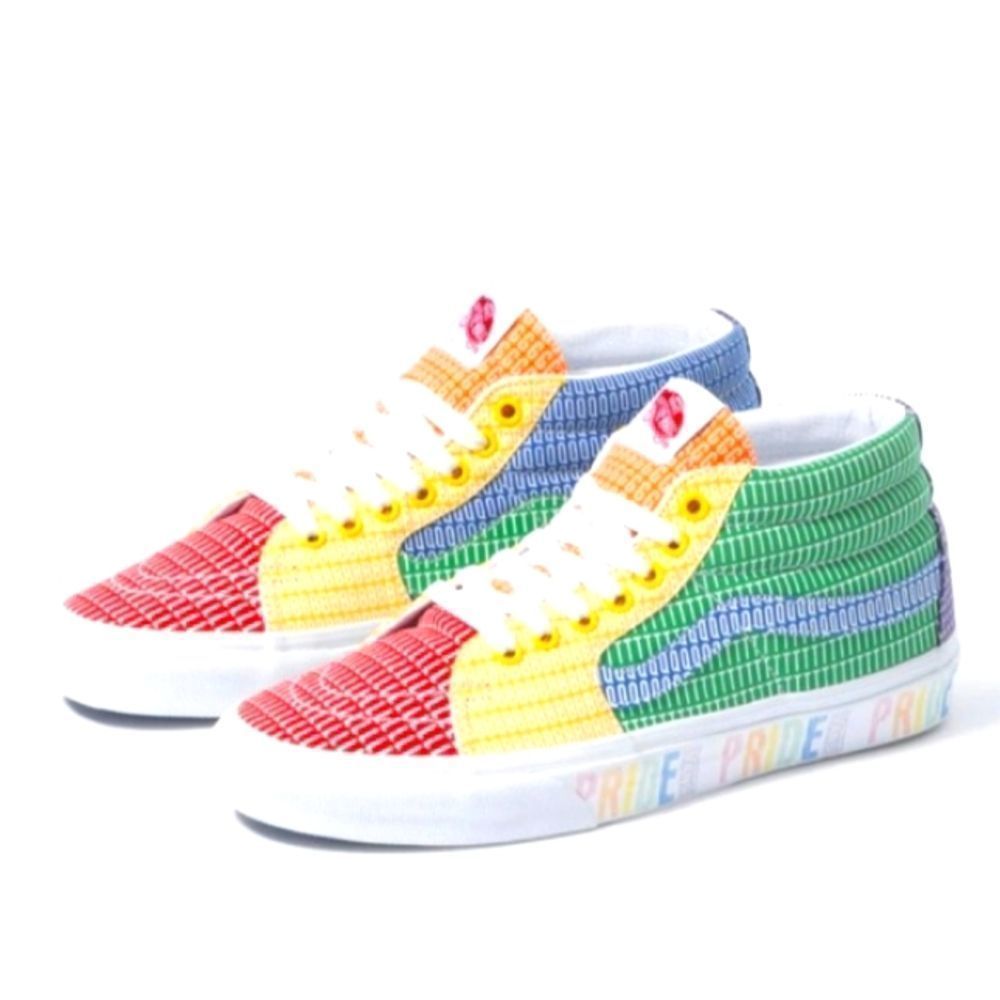 VANS SK8-PRIDE MID MULTI/TRUE WHITE SPEAKERS